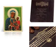 Ikony i obrazy sakralne - Ikona religijna Matka Boża Częstochowska Wędrująca - miniaturka - grafika 1