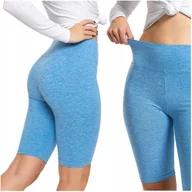 Legginsy - KOLARKI Krótkie Leginsy Wysoki Stan Kryjące Wygodne Gładkie MORAJ S/M - miniaturka - grafika 1
