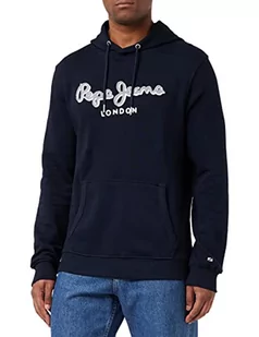 Pepe Jeans Lamont Bluza męska, Niebieski (Dulwich), XS - Bluzy męskie - miniaturka - grafika 1