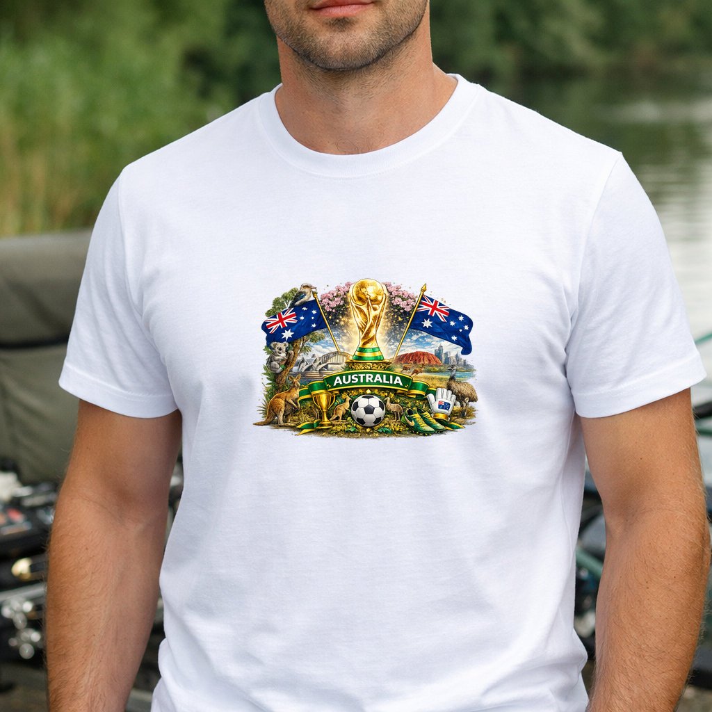 Koszulka WORLD CUP 2026 kolor biały rozmiar 4XL