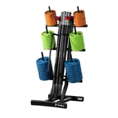 Gryfy - Zestaw gryfów i obciążeń HMS SBP22 (200 kg) + Stojak STR40 - miniaturka - grafika 1