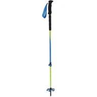 Kije trekkingowe - Viking Kije karbonowe Lumi Pro Skitour limonkowo-niebieski - miniaturka - grafika 1
