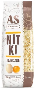 Makaron Nitki jajeczne 200g - Makaron - miniaturka - grafika 1