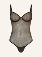 Body - Bluebella Body Z Ramiączkami Noor Z Kamieniami Ozdobnymi schwarz - miniaturka - grafika 1