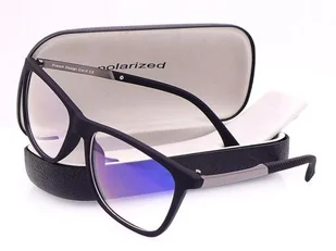 Okulary do komputera z filtrem Blue Light PolarZONE - Okulary korekcyjne, oprawki, szkła - miniaturka - grafika 1