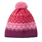 Czapki dla dzieci - Czapka Reima Pohjoinen 5300021C Różowy - miniaturka - grafika 1