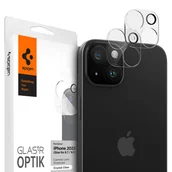 Szkła hartowane na telefon - Spigen osłona aparatu do iPhone 15 / 15 Plus - przezroczysta 2 szt. - miniaturka - grafika 1