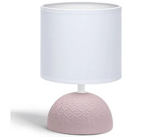 Aigostar - Lampa stołowa 1xE14/40W/230V różowy/biały - Lampy stojące - miniaturka - grafika 1