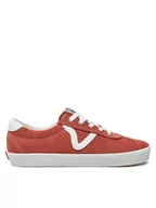 Trampki damskie - Vans Tenisówki Sport Low VN000D09C9J1 Pomarańczowy - miniaturka - grafika 1