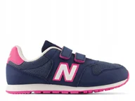 Buty dla dziewczynek - Buty dziecięce NB PV500VP1 500 Niebieskie - miniaturka - grafika 1