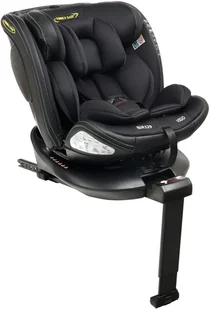 FOTELIK SAMOCHODOWY VIGO 40-150cm ISOFIX i-SIZE OBROTOWY 360° RWF Z NOGĄ CZARNY - Foteliki samochodowe - miniaturka - grafika 1