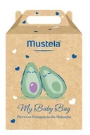 Chusteczki nawilżane - Laboratoires Expanscience MUSTELA MY BABY BAG(żel do mycia 200 ml+krem do twarzy 40 ml+chusteczki nawilżające 25 sztuk+krem do przewijania 50 ml) - miniaturka - grafika 1