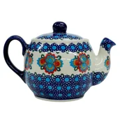 Czajniki na gaz - Ceramiczna czajnik kula Ceramika Bolesławiec - miniaturka - grafika 1