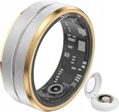 Smartband - Smart Ring #10 19,8 mm Srebrny Złoty Android iOS Inteligentny pierścionek - miniaturka - grafika 1