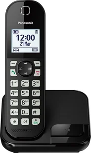 Panasonic KX-TGC450GB czarny - Telefony stacjonarne - miniaturka - grafika 1