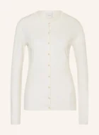 Swetry damskie - Calvin Klein Kardigan weiss - miniaturka - grafika 1