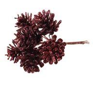 Ozdoby bożonarodzeniowe - Szyszki na druciku 10 cm mix - miniaturka - grafika 1