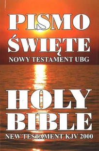 Wrota nadziei Nowy Testament polsko-angielski Uwspółcześniona Biblia Gdańska UBG-KJV - Religia i religioznawstwo - miniaturka - grafika 1