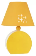 Lampy stojące - Candellux OFELIA Lampka STOŁOWA 1X40W E14 Pomarańczowy 41-62478 - miniaturka - grafika 1