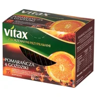 Herbata - HERBATA VITAX POMARAŃCZA&GOŹDZIKI 15 torebek x 2 g w kopertkach DUPLIKAT - miniaturka - grafika 1