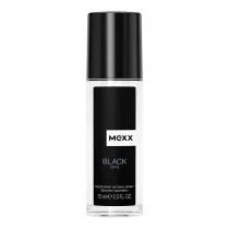 Mexx Dla mężczyzn Black dezodorant w sprayu 75 ml - Dezodoranty i antyperspiranty męskie - miniaturka - grafika 1