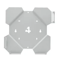 Akcesoria do Playstation - 4MOUNT Zestaw uchwytów 4MOUNT do konsoli PS4 Slim Biały - miniaturka - grafika 1