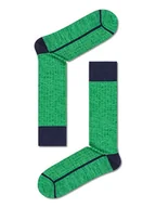Skarpetki męskie - Happy Socks Skarpety "Minimal" w kolorze zielono-granatowym - miniaturka - grafika 1