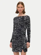 Sukienki - Vero Moda Sukienka koktajlowa Bella 10335717 Czarny Slim Fit - miniaturka - grafika 1