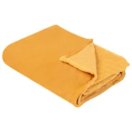 Koce - Koc 150 x 200 cm pomarańczowy BAYBURT - miniaturka - grafika 1