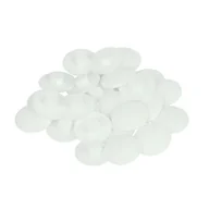 Zawiasy, okucia i inne akcesoria - Zaślepka konfirmat biała - miniaturka - grafika 1