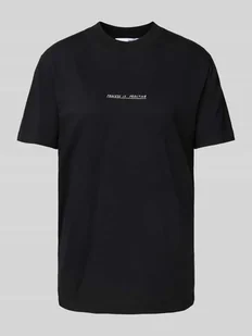 T-shirt z nadrukiem z napisem model ‘RELA COLWOMAN’ - Koszulki i topy damskie - miniaturka - grafika 1