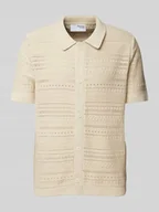 Koszule męskie - Koszula casualowa o kroju regular fit z kołnierzykiem polo model ‘PALO’ - miniaturka - grafika 1