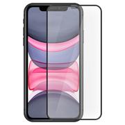 Szkła hartowane na telefon - Fazowane szkło hartowane 9H do Iphone 11- Tiger Glass- Muvit, czarna ramka - miniaturka - grafika 1