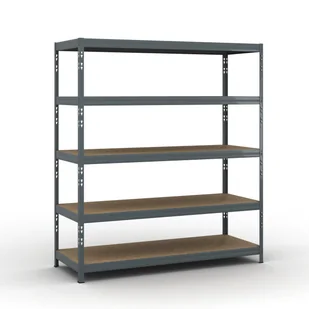 B2B Partner Regał półkowy 1800 x 1600 x 600 mm, nośność 350 kg 540021 - Regały biurowe - miniaturka - grafika 1