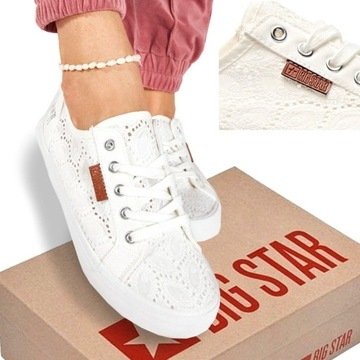 Buty Damskie Big Star Trampki Tenisówki Sportowe