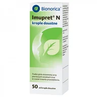 Przeziębienie i grypa - Bionordica Imupret N krople SE 50 ml - miniaturka - grafika 1