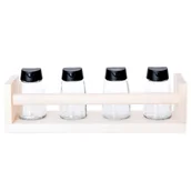 Półki do kuchni - Półka Wisząca Ścienna Do Kuchni Kuchenna Drewniana Ikea Bekvam 400.701.85 - miniaturka - grafika 1