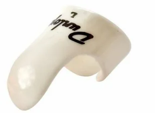 Dunlop FTP White Plastic (12 sztuk) weiss. Large 25011506012 - Inne akcesoria gitarowe - miniaturka - grafika 1