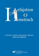 Pomoce naukowe - O metrach - Hefajstion - miniaturka - grafika 1