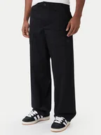 Spodnie męskie - adidas Spodnie materiałowe Premium Essentials JY2636 Czarny Loose Fit - miniaturka - grafika 1