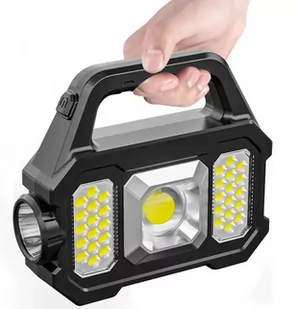 ZD103 Latarka akumulatorowa powerbank     solarna - Latarki - miniaturka - grafika 2