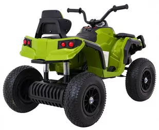 Quad ATV Air na akumulator dla dzieci Zielony + Koła pompowane + Radio MP3 + Wolny Start - Samochody i pojazdy dla dzieci - miniaturka - grafika 7