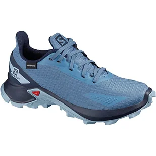 SALOMON Unisex ALPHACROSS Blast CSWP J dziecięce, niebieski - Niebieski Copen Blue Navy Blazer Ashley Blue - 34 EU - Buty dla chłopców - miniaturka - grafika 1