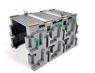 Klocki - TORY TUNEL DO POCIĄGU JASKINIA KLOCKI Z KWIATAMI DO L*GO 60197,60198,60205 - miniaturka - grafika 1