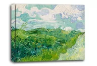 Obrazy i zdjęcia na płótnie - Green Wheat Fields, Auvers, Vincent van Gogh - obraz na płótnie Wymiar do wyboru: 70x50 cm - miniaturka - grafika 1