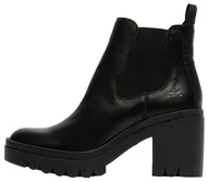 Botki damskie - Fly London Damskie botki TOPE520FLY, czarne, 36, Czarny, 36 EU - miniaturka - grafika 1
