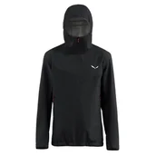 Kurtki męskie - Kurtka wodoodporna męska Salewa PUEZ czarna 00-0000029090_0910 - miniaturka - grafika 1