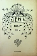 Książki o kulturze i sztuce - Ziemia Tom IV 1913 r. - miniaturka - grafika 1
