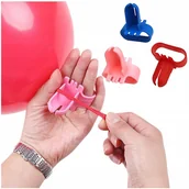 Balony i akcesoria - Wiązadełko Do Balonów Szybkie I Łatwe Tworzenie Dekoracji Na Każdą Okazję - miniaturka - grafika 1