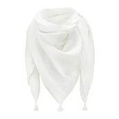 Szaliki i chustki dla dzieci - Chusta muślinowa - śmietanka - miniaturka - grafika 1